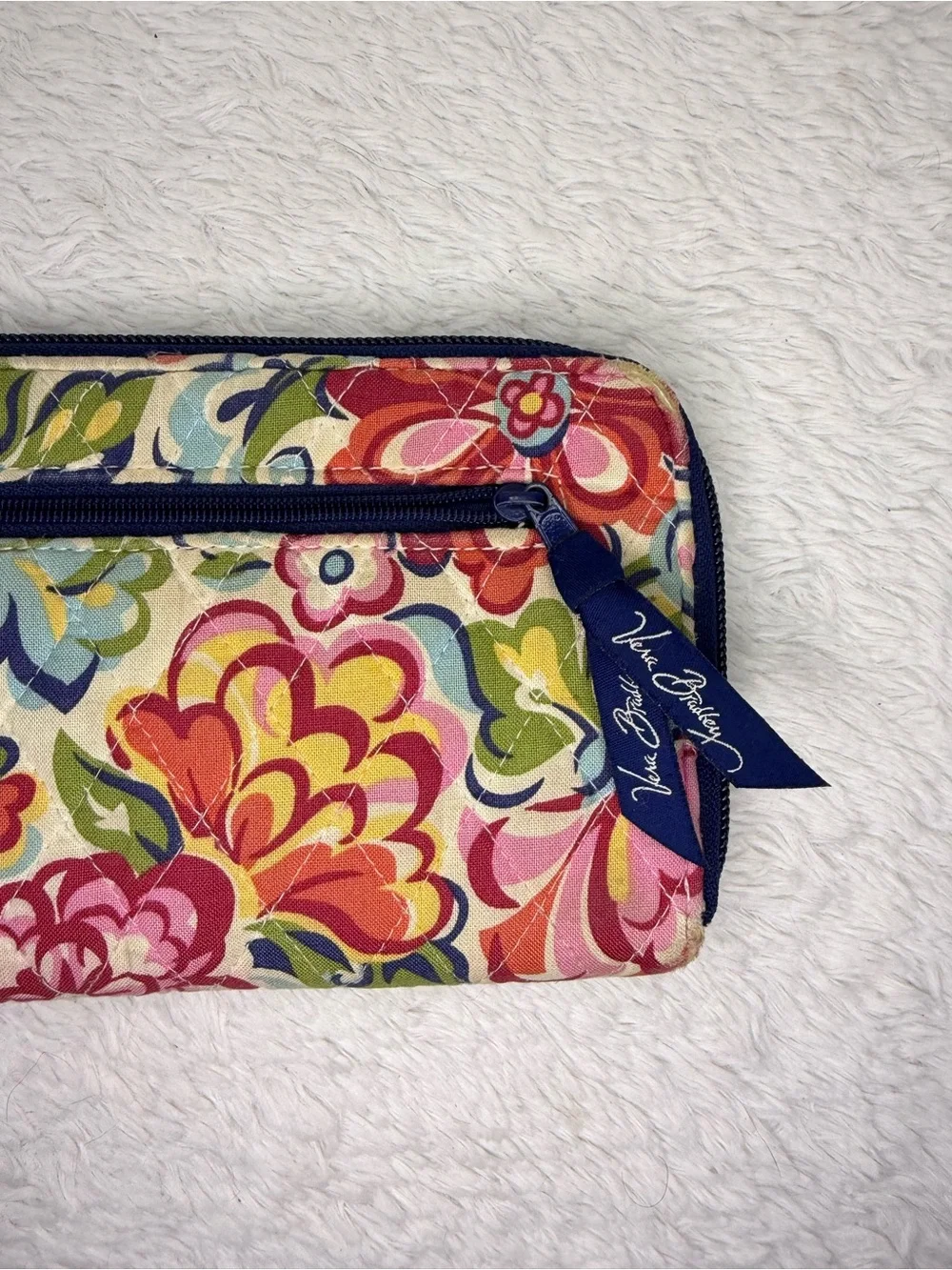 Vera Bradley Multicolor Floral Wristlet Wallet